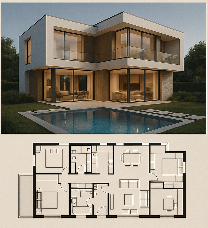 modern villalarda mimari tasarımın Önemi modern villalarda mimari tasarımın Önemi