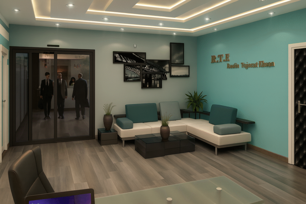 bekleme salonu İç mekan tasarımı yeditaş mimarlık