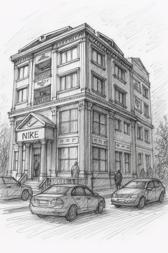 el Çizimi siyah kalem mimarî eskiz klasik cephe tasarımı yeditaş mimarlık proje