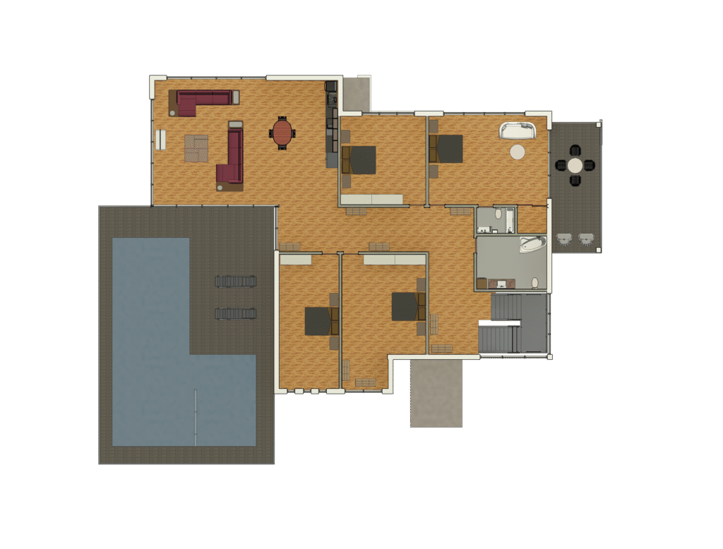 yedi taş mimarlıktan plan çizim2