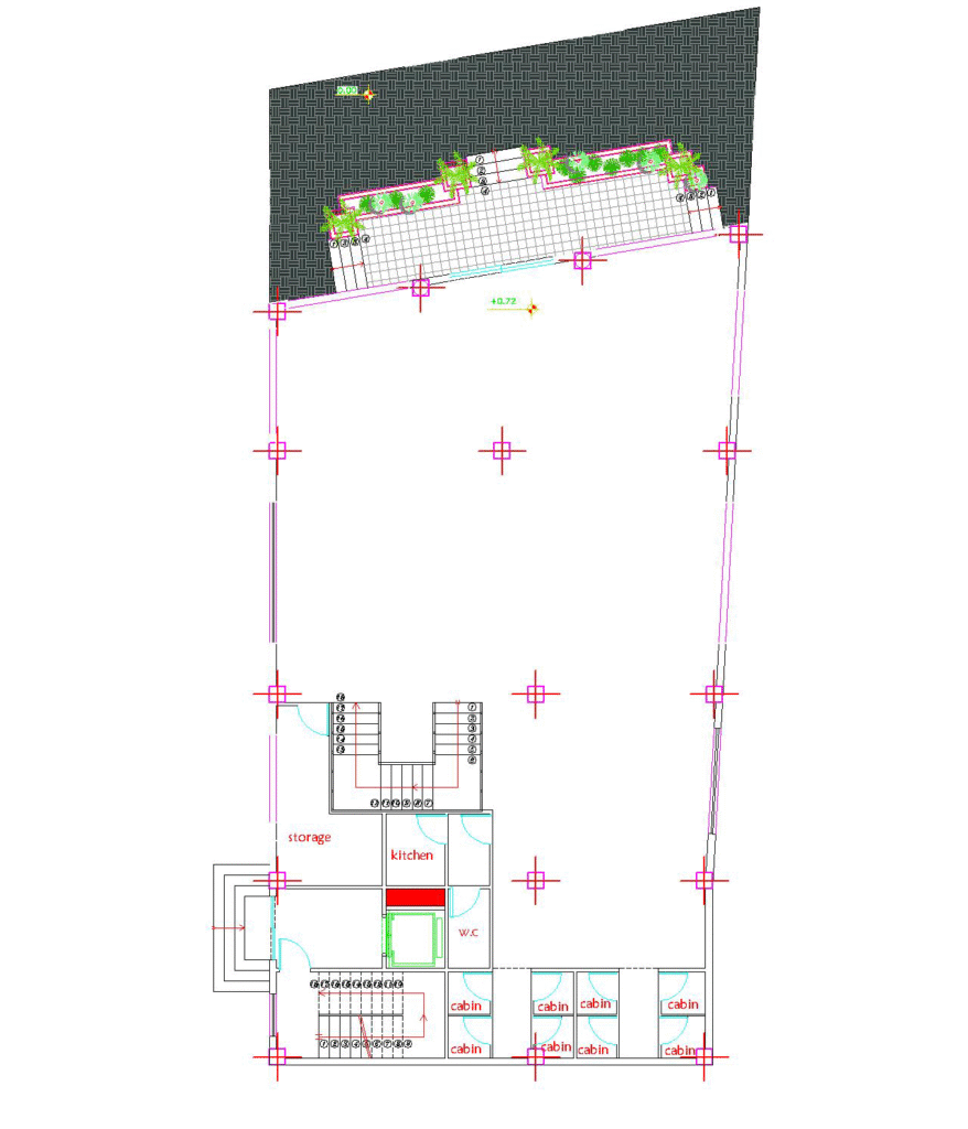 ground floor plan yeditaş mimarlık
